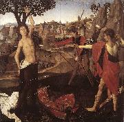 Hans Memling The Martyrdom of St Sebastian Germany oil painting artist